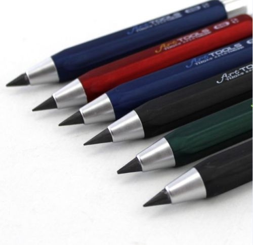 10cm Mechanical Sketching Pencil Art Drawing Pen 6pc A Set 2B,3B,4B,5B,6B,8B