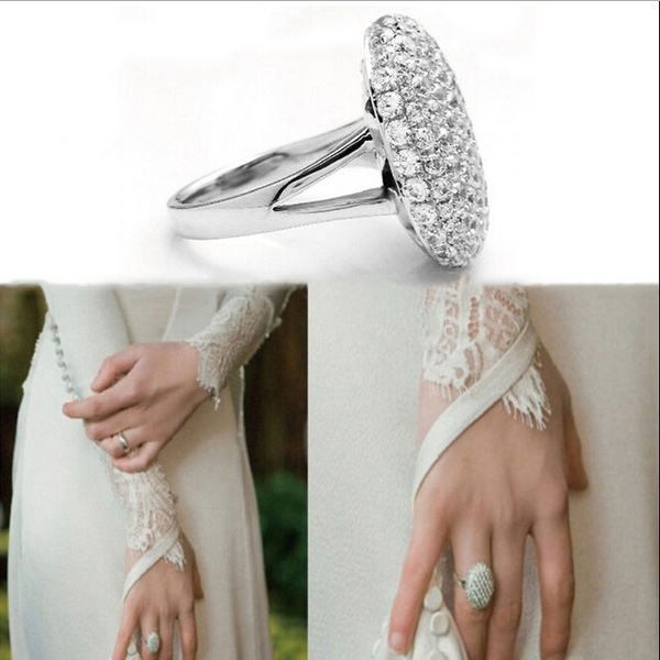 Mode VAMPIRE Ny ankomst TWILIGHT Bella Ring Replica Forlovelsesring Ring smykker |