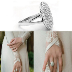 Twilight, crystal ring, wedding ring, Crystal Jewelry