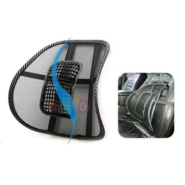 Mesh Lumbar Back Brace Support Office Home Car Seat Chair Cushion