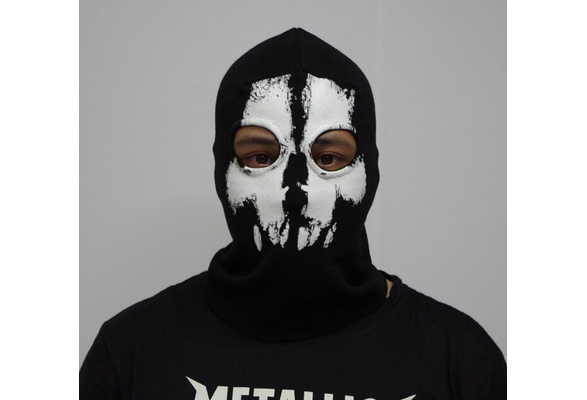 Call of Duty Ghost Balaclava Logan Skull Face Mask Hood Biker USMC Navy Seals 