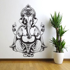 decoration, Yoga, Home & Living, walldecalsampsticker