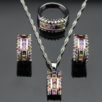 Joyería de pavo reales, silverczring, 3pcsjewelryset, Jewelery & Watches