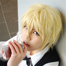 shortstraightmencosplaywig, manwig, Fashion, Cosplay