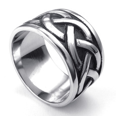 Steel, Stainless, Celtic, Fashion