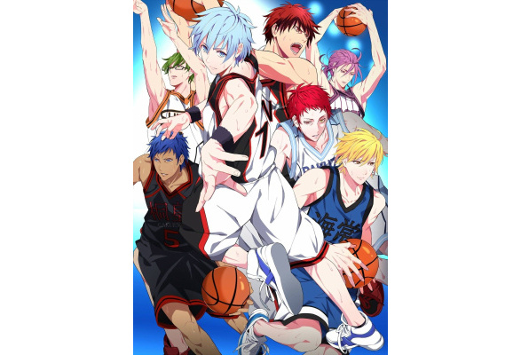 0-HOB1A6 Kuroko No Basketbal Kuroko Tetsuya Kagami Taiga Kiyoshi Teppeil 35cm x 52cm,14inch x 21inch Silk Print Poster