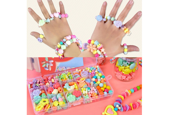 kids diy jewelry making supplies mix style box for baby kids childrens  jewellery