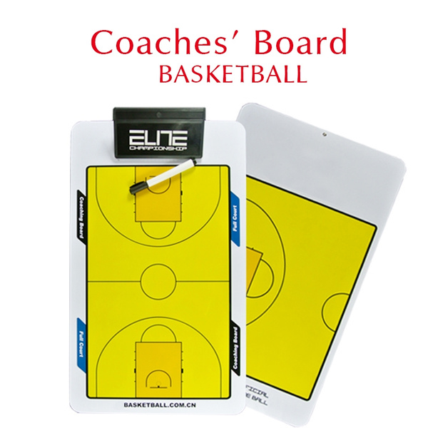 New Double Erasable Sided Erase Play Board for Coaching Basketball Tactic 