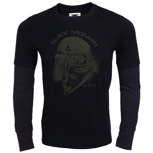 T shirt black sabbath iron online man