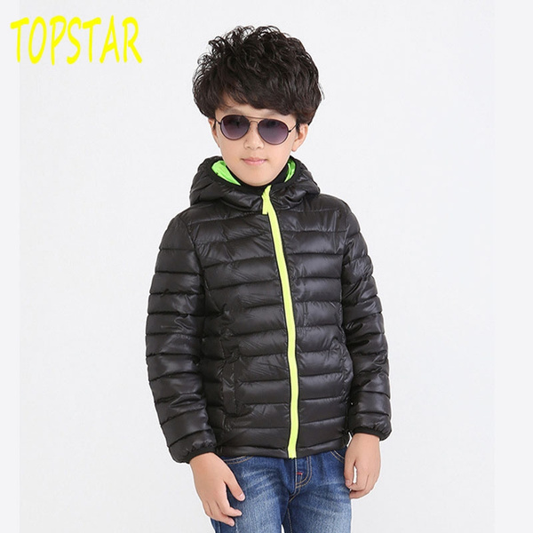 Boys down hot sale winter coat