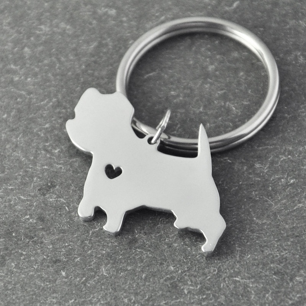 westie keyring