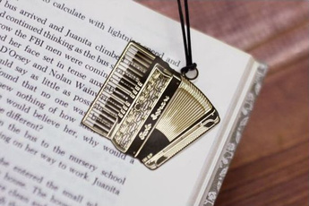 golden, Decorazione, musicnotebookmark, pianobookmark