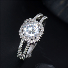 Sterling, Cubic Zirconia, czring, sterling silver