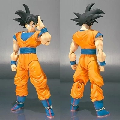 New SHF figuras dragon ball Z son goku figure Dragonball joint moveable PVC  Action Figure Collectible children Toy 15cm