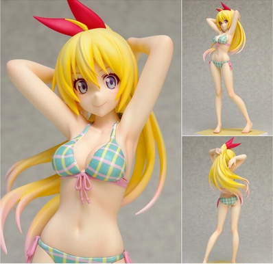 Sex Figure Beach Queens Nisekoi Kirisaki Chitoge 1/10 Scale Sexy Girl PVC Action Figure Model Toy | Wish