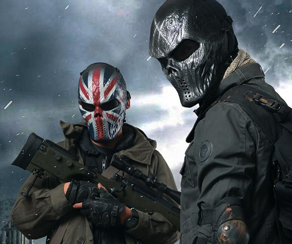 Outdoor Camouflage Tactical Masks Military Wargames Paintball Airsoft Skull Masks Wish