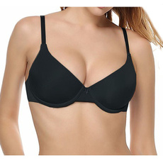 push up bra, blackwhitehotpink, everydaybra, women underwear