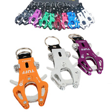 1Pc Tiger Hook Lock Carabiner Clip Hiking Climbing Tool Keyring Keychain Ring