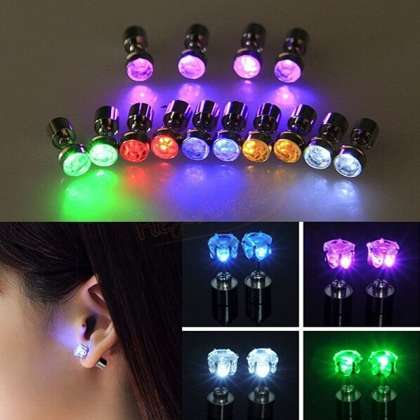 Led earrings for best sale men