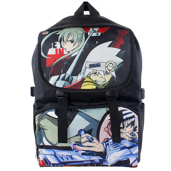 Anime Soul Eater Nylon Bag Backpack Satchel Waterproof School Bag Cosplay Collection