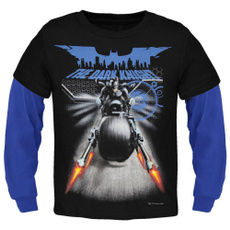 Fashion, Sleeve, Long Sleeve, Batman