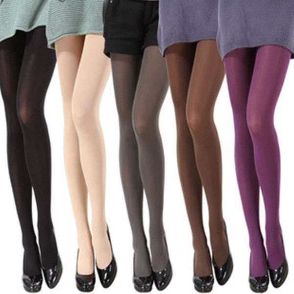 Sexy Colourful Opaque Women's Pantyhose Coloured Tights Stockings