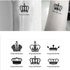 tattoo, temporary, King, Stickers
