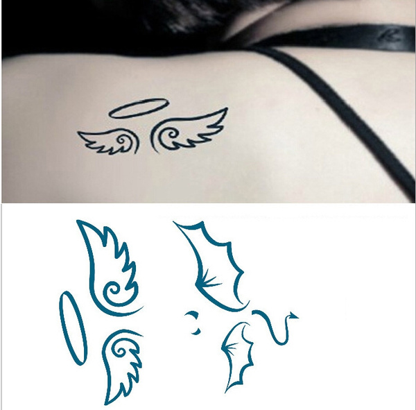 Angel Wings Tattoo Clip Art at Clker.com - vector clip art online, royalty  free & public domain
