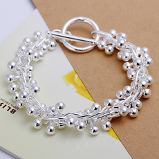 Beaded Bracelets, bracelets bangles silver, sterling silver bangle bracelet, Jewelry
