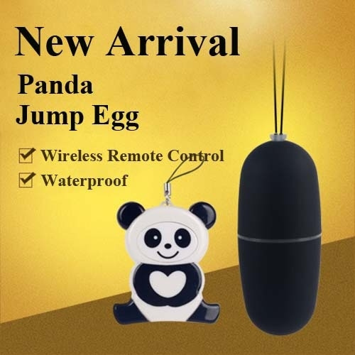 toy panda sex Sex Toys Lovely Panda Shape 68 Modes Super Silent Waterproof Remote Control  Eggs