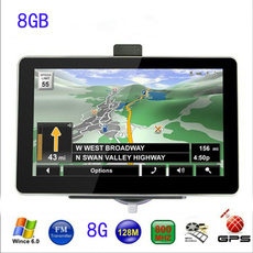 7 inches or 4.3 inches Car GPS Navigation Navigator Built-in 8GB US+Canada+Mexico or Europe or and so on All New Maps