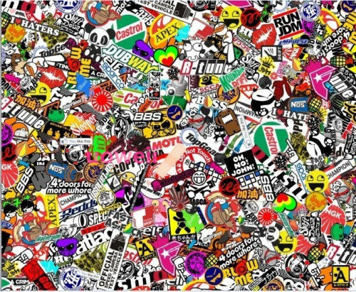 Adesivi Per Veicoli In Stile Cartone Animato | Vettore Gratis - Foto 4