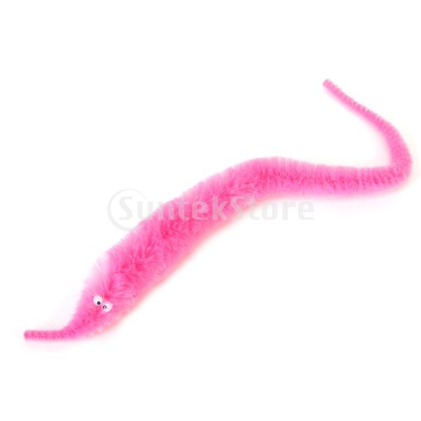 magic fuzzy worm toy