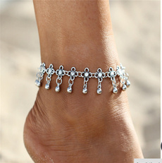 simpeldesign, Flowers, Anklets, Chain