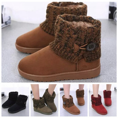 ankle boots, Shorts, Winter, knitboot