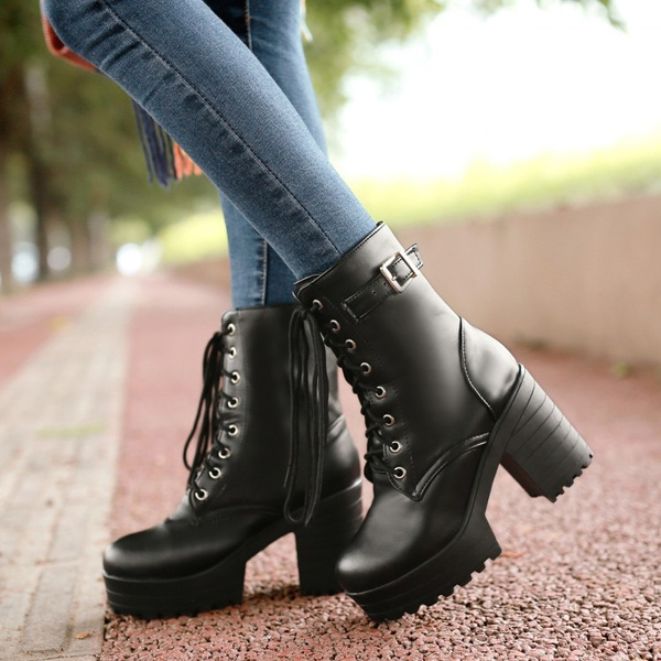 western style leather boots