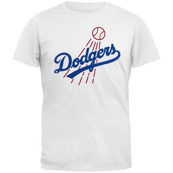 Los Angeles Dodgers Slugger Tee Shirt 18M / White