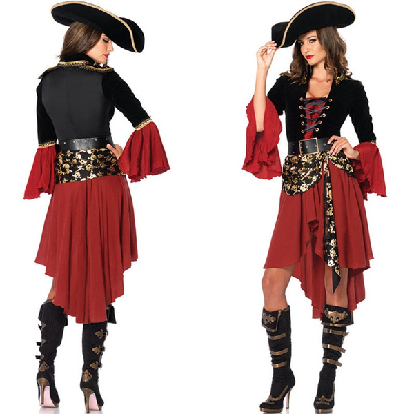 female pirate dress