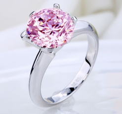 pink, Woman, Princess, wedding ring