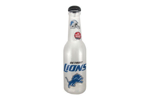 detroit lions piggy bank