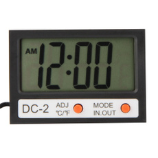 Mini, digitalfoodthermometer, Clock, outdoorthermometer