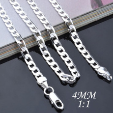 Sterling, Chain Necklace, friendshipnecklace, Chain