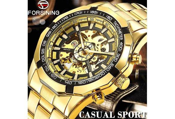 Wish Customer Reviews: Forsining Men Mechanical Automatic Watch Skeleton  Casual Dress Men Wristwatch Montre with Gift Box