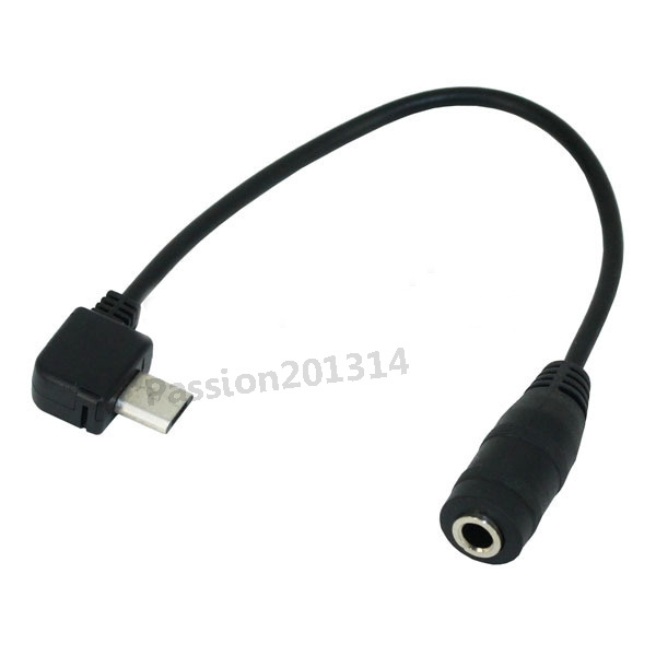 micro usb jack to 3.5 mm headphone