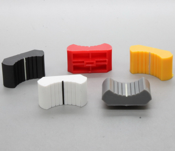 10 x Slide Potentiometer Fader Mixer Knob 23mmLx14mmW for 4mm Shaft Wish