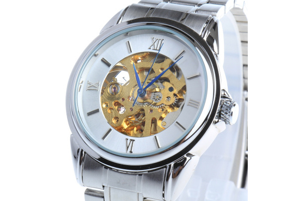 BIAOKA hollowing out gold core men Mens Waterproof automatic mechanical watches