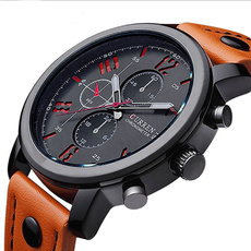 Relogio Masculino Fashion Analog Display Orologio Uomo Quartz-Watch Curren Male Watch Leather Watch Men Curren Watches