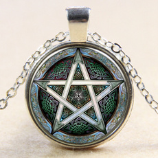 wiccan, Chain Necklace, Fashion, art