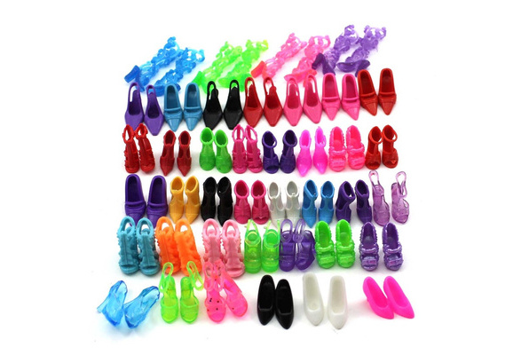 Princess High Heels Doll Shoes for 40-50cm XINYI BJD Doll Sandals for 1//4 Doll
