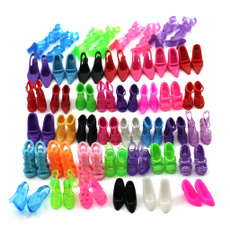 40 Pairs Doll High Heel Sandals Shoes Boots For Beauty Doll Princess Nice Gift Kids Toy